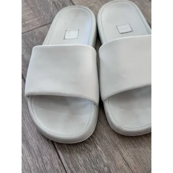lululemon Women's White Restfeel Slide Slipper Sandal Size 9 Sandals